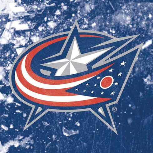 NHL Columbus Blue Jackets Frozen Moto E5 Play Skin